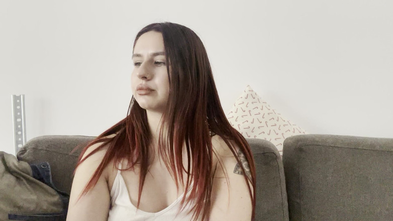 NipsAndStrips: Redhead Smoking Close up