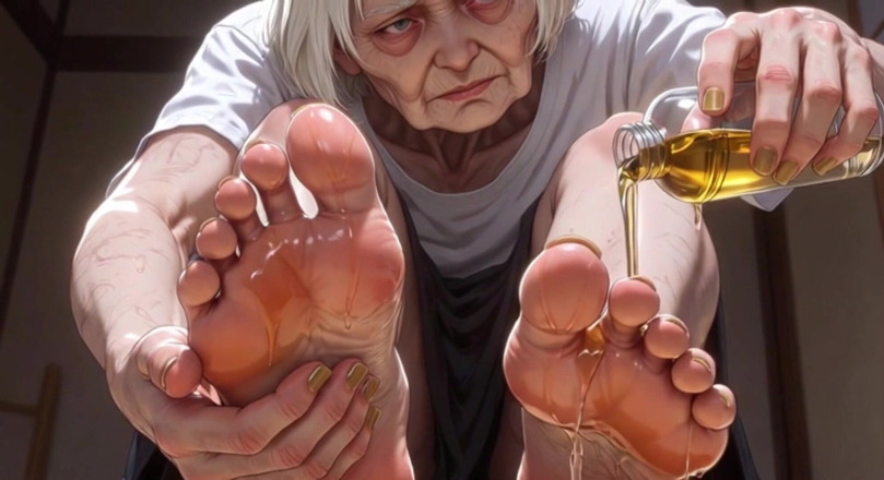 YOUR BEST FANTASY: 87 Year Old Granny Sensual Foot Oil Massage - Gorgeous Feet &amp;...