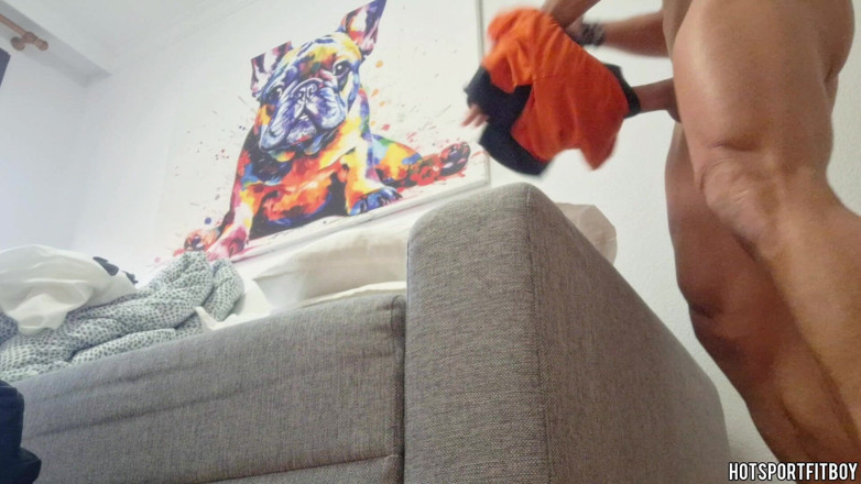 Hotsportfitboy: Big Cock Humping Sofa, Chair &amp; Pillow in Madrid Apartment – Risky...
