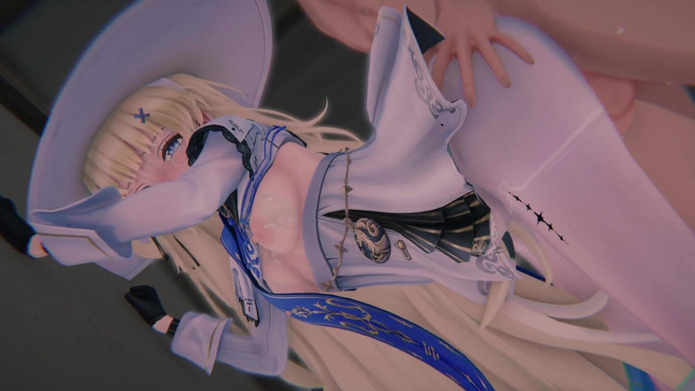 Tomu aisuman: [wuthering Waves] Phoebe's Shattered Faith: Bondage &amp; POV Sandwich DP (4k/60fps)