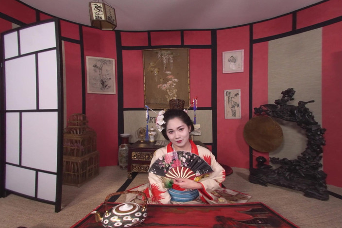 Xvirtual: X Virtual 31 Geisha in 180°