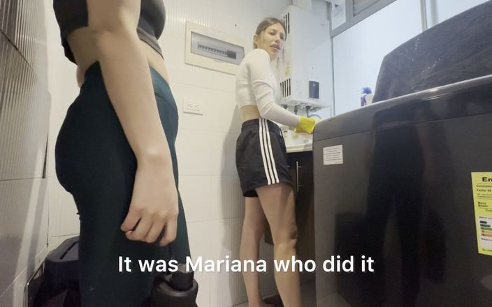 scarlettandc: My Lesbian Stepsister Helps Me Wash My Dirty Clothes