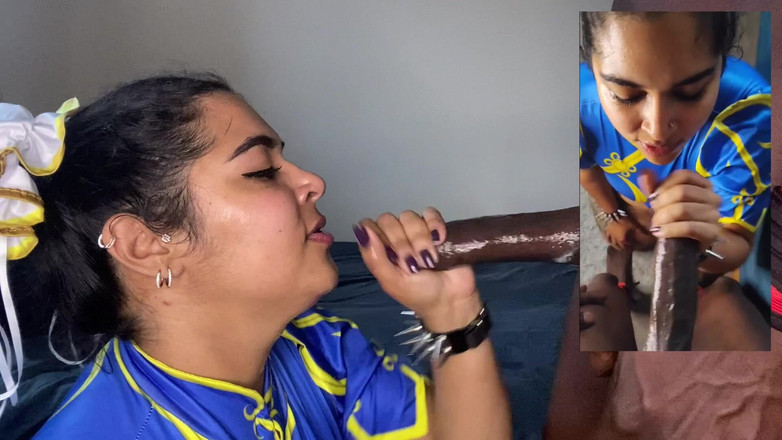 Zozonicoco: BBW Chun Li Fucks BBC Ermac &amp; Gets a Cum Facial
