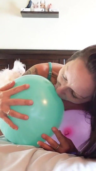J’adore baiser mes ballons