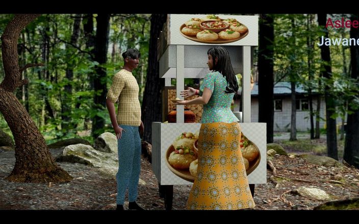 Asleel jawanee: A Young Girl Fucked by a Street Food Snacks Shopkeeper (panipuri...