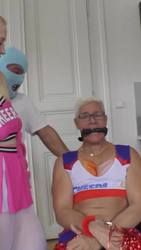 Massive Ass Sorority Sluts Lady Gang & Vera Jarw & Monster Cock Jock Haze Their Teacher in Wild Threesome