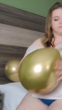 Ballongspel pop och ljud