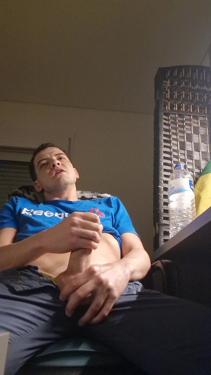 Fitguywithbigdick: Myslela jsem na tebe, hluboký mužský orgasmus