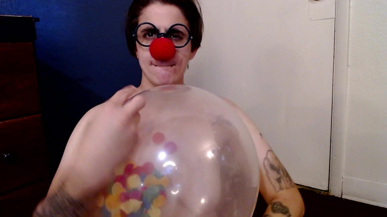 Abby Anna: B2p ballonspel confetti popfeest clown
