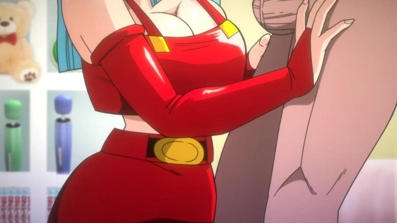 LoveSkySan69: Kame Paradise 2 Multiversex Uncensored - Bulma Red Suit by Loveskysanx