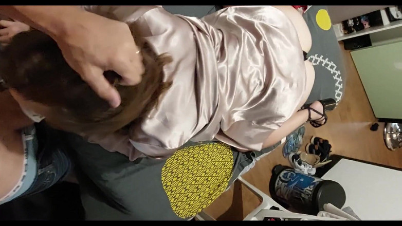 Sexy O2: 827_03 - Francouzský amatér, Zezadu, Saténové spodní prádlo, Obležený sex, Kouření,...