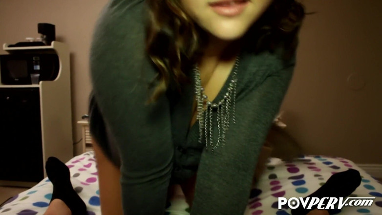 POV Perv: POVPERV - Пухлая хуй jerker Ashley Dessiano!