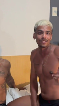 Tatted Papi Top Older Big Dick Fucks Big Ass Bottom Bareback
