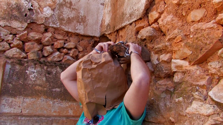 Fun Pictures: Colored hair bitch takes a hard pounding in the ass
