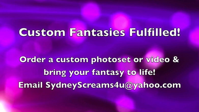 Sydney screams fetish: Balon üfleme ve amcık ovma - hd