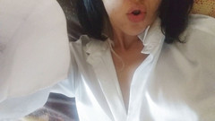 savannahamatoriale: Mit dem strap-on und dem seidenhemd lasse ich dich spritzen