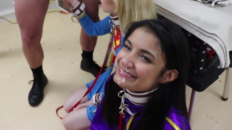 Azure Sky Films: Viva Athena and Candy White in costumes
