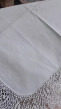 Huele pañuelos de tela blancas antiguas - Lady Victoria Valente