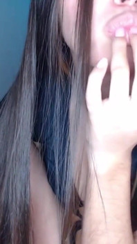 Naughty Teen Goes Wild While Touching Her Tight Pussy
