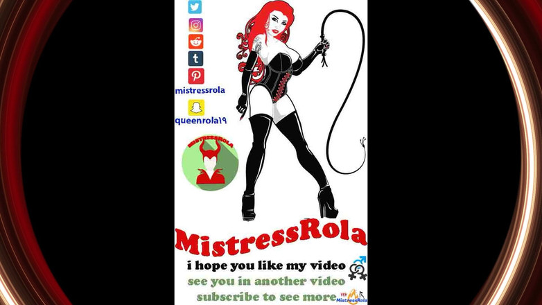 Mistressrola: 익스트림 펨돔 여주인 롤라