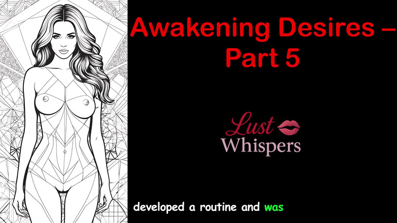 LustWhispers: Despertando desejos - parte 5 - história de áudio em inglês com legenda