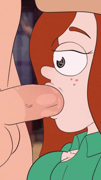 Wendy tunduk pada seorang pria dengan kontol besar dan memberi di mulutnya, pantat dan ingin penetrasi ganda!gravitasi jatuh - Hentai, Kartun
