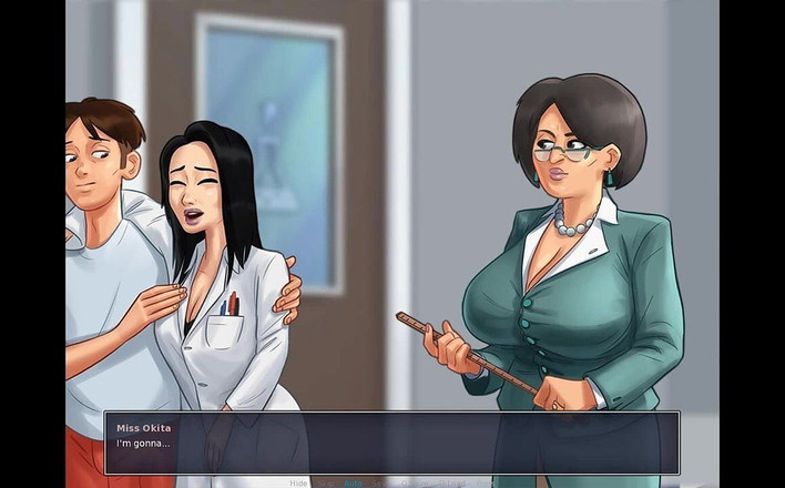 EroticKrisso: Summer Timesaga азиатскую сучку мисс Окита трахают хардокрем