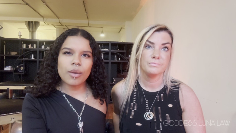 Goddess Luna Law: Transformación mariquita en primer plano