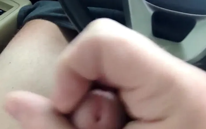 Bald Daddy: Balddaddy Guy Edging White Cock in Car Wash Bonus Huge...
