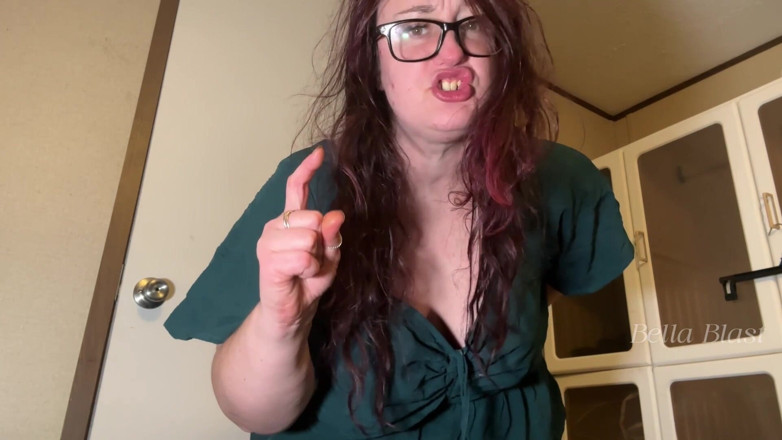 BellaBlast: BBW Fart Domination: Eat This Fart, You Worthless Pathetic Loser...