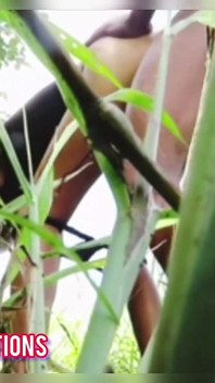 Slender Girl in the Jungle