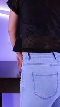 78- I'll Tease You with My Ass in Jeans and Even Take Them off! Do You Like My Ass?*4k 60fps