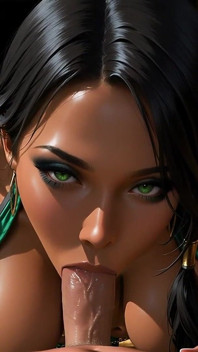 Enormes tetas ninja follada ~ ai-genenrated