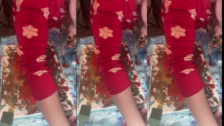 FinDom Goaldigger: У великих окулярах asmr acrylic art bloom в тумані, частина 2