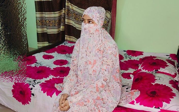 Banglasexycouple: Une musulmane indienne en Burkha aime les soirées romantiques