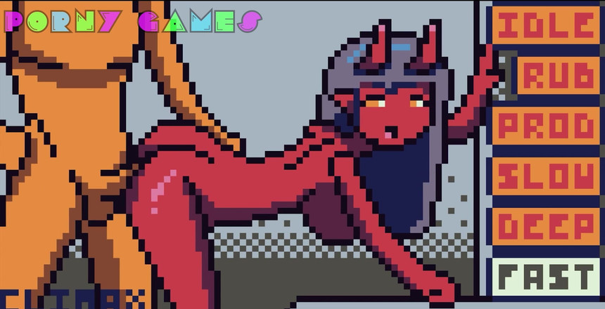 Porny Games: 肛交 Succubus