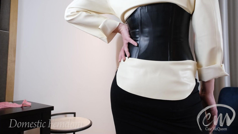 Domestic femdom: Được kiểm tra bởi miss cate