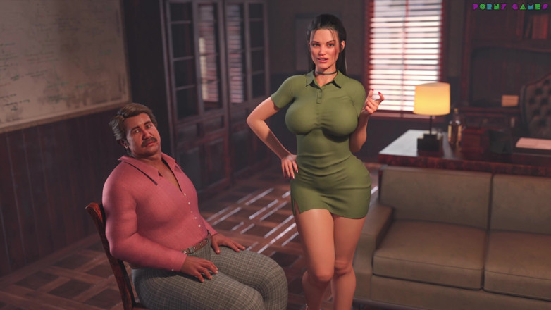 Porny Games: Lisc - Stepmommy and Step Aunty Sharing a Dick 21