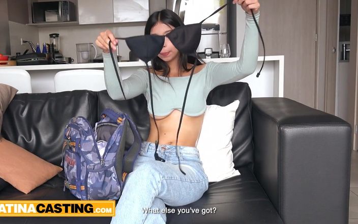 Latina Casting: Amatör latin ev yapımı oyuncu seçmelerinde sert sikiliyor!