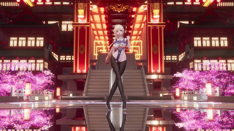 MikuMotion: [mmd] 幽兰戴尔 提线木偶 情趣制服黑丝