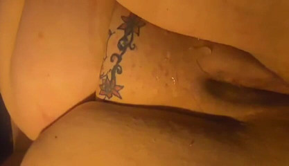 Kimmywetwet: BBC creampie bbw za 2 minuty