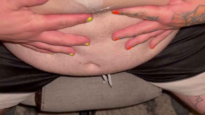 SoftBakedAfterDark: Belly Worship - Fat Ftm Trans Man