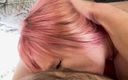 Alice and Mad Hatter: BBW Gives an Amazing Blowjob Before He Bends Her Over...