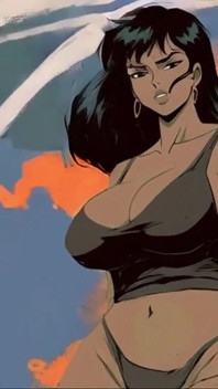 Ai, seins énormes, anime et dessin animé, clips torrides