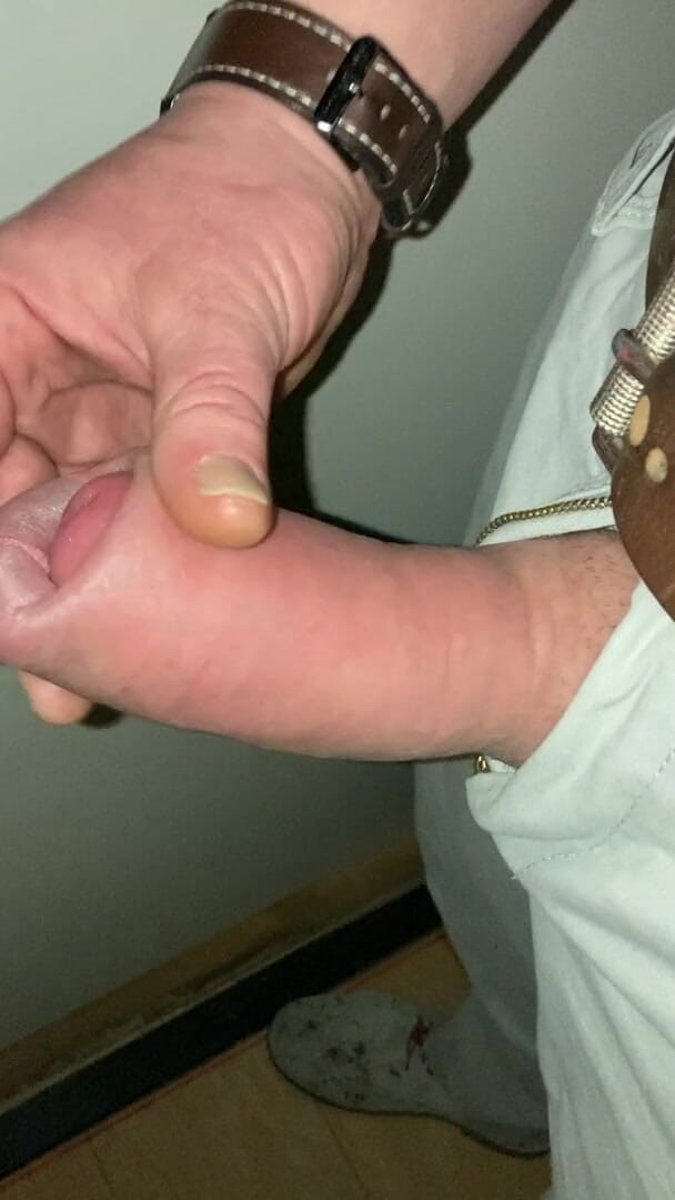 Foreskinguy: Enorme polla bombeado prepucio masturbarse