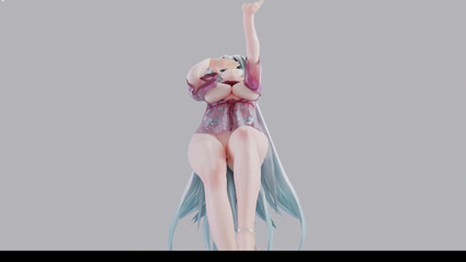 MikuMotion: [mmd]言和number 9 古风情趣汉服骑乘视角舞女