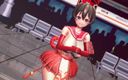 Mmd anime girls: Mmd R-18 fete anime clip sexy cu dans 52