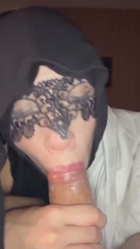Hotel Maid Woke Me up & Gave Sloppy Under Blanket Blowjob