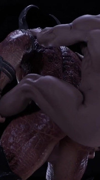 Lustful Kombat 3 - Shao Kahn XXX Kano Scene