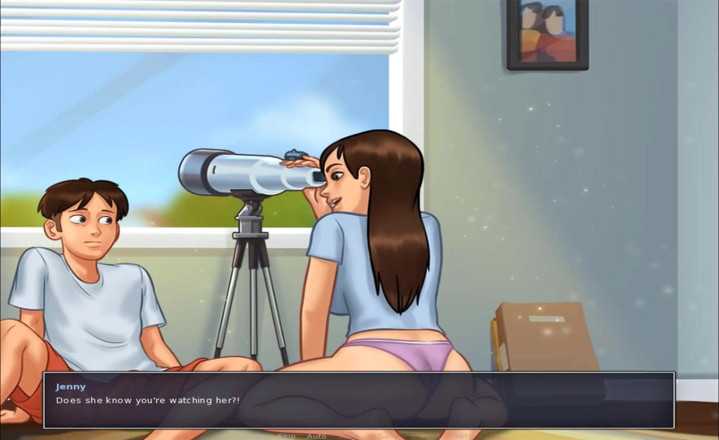 Hentai World: Summertime saga - chodne laayak mammi ko pakra kaise vah subah...
